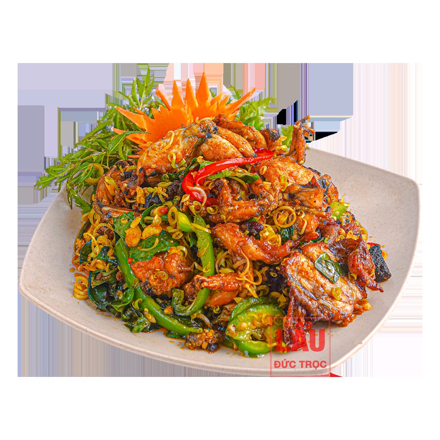 Ếch xào sả ớt