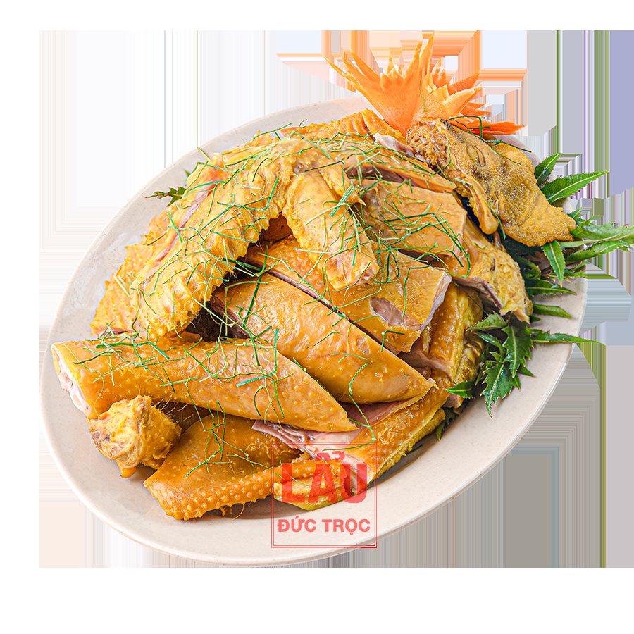 Gà hấp 1/2 con