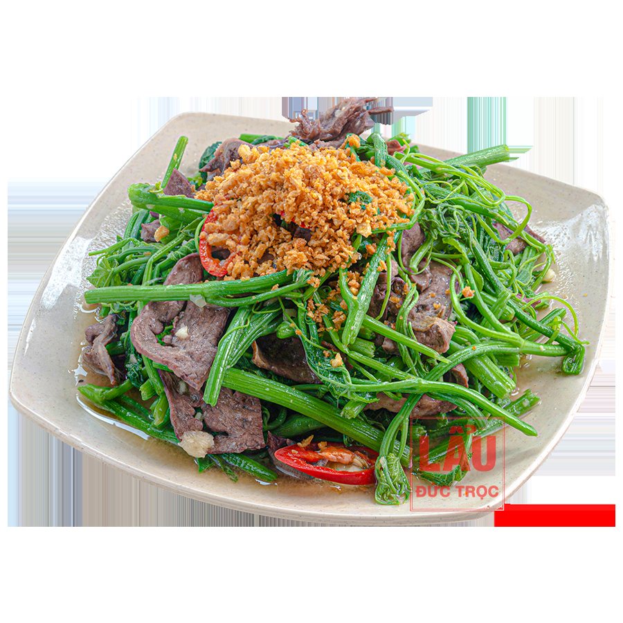 Ngọn su su xào tim