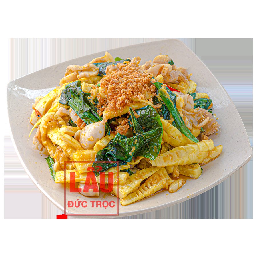 Tù và ếch xào măng trúc