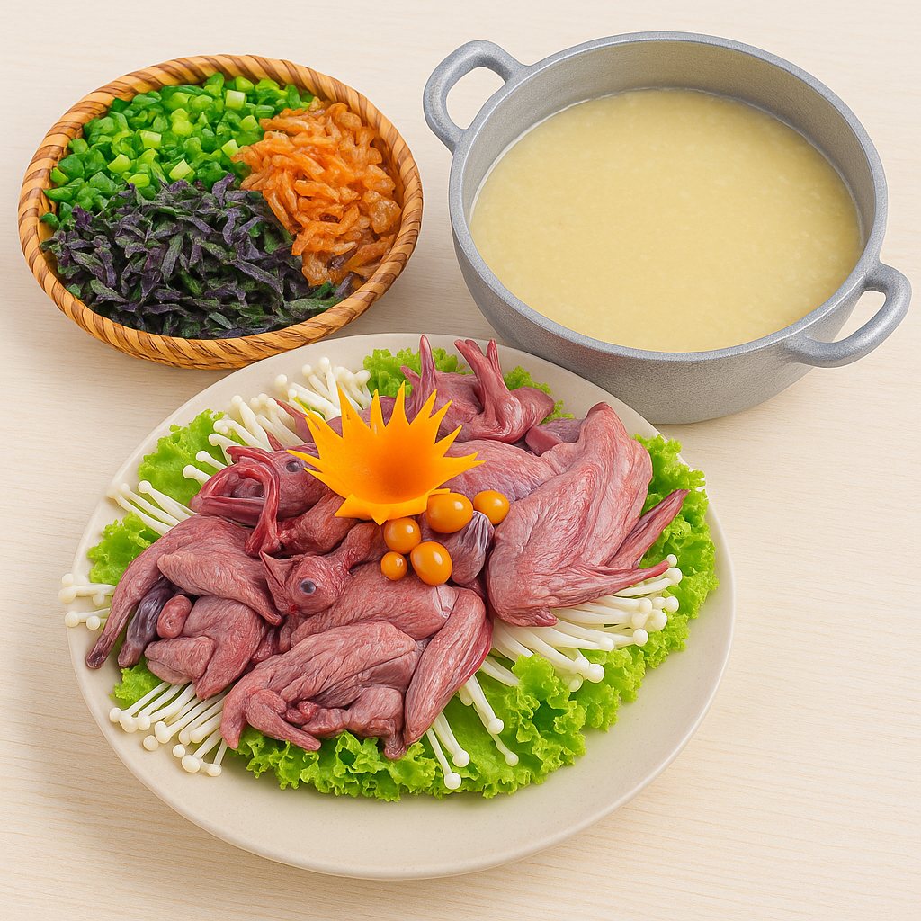 Lẩu cháo chim câu