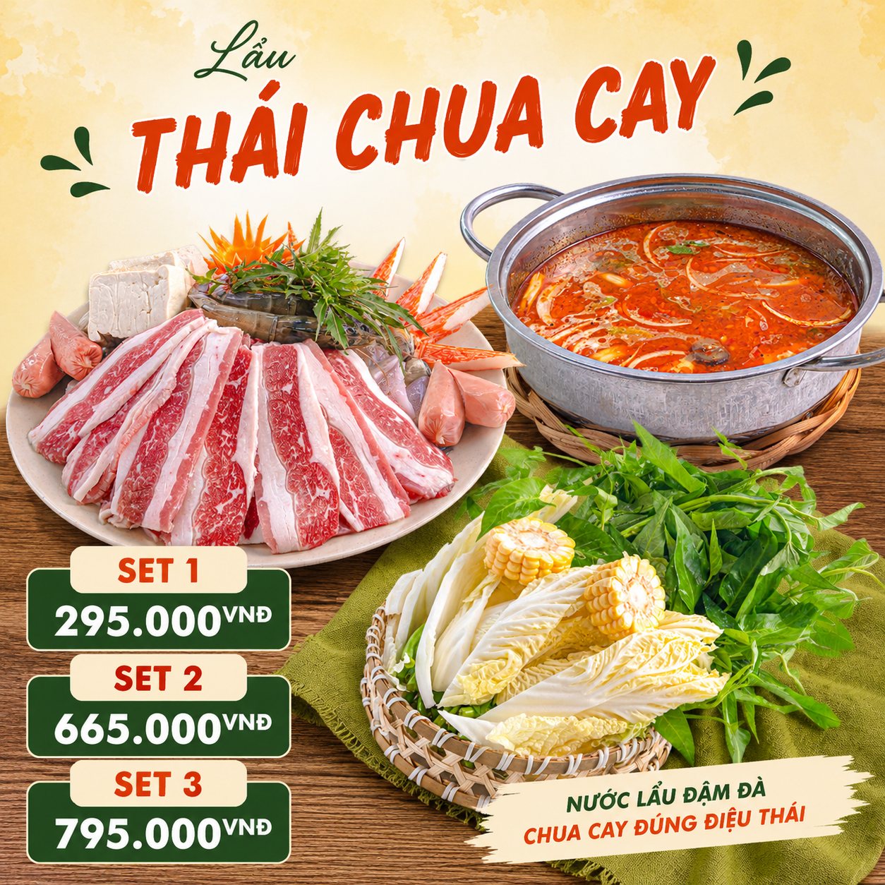 Lẩu Thái chua cay